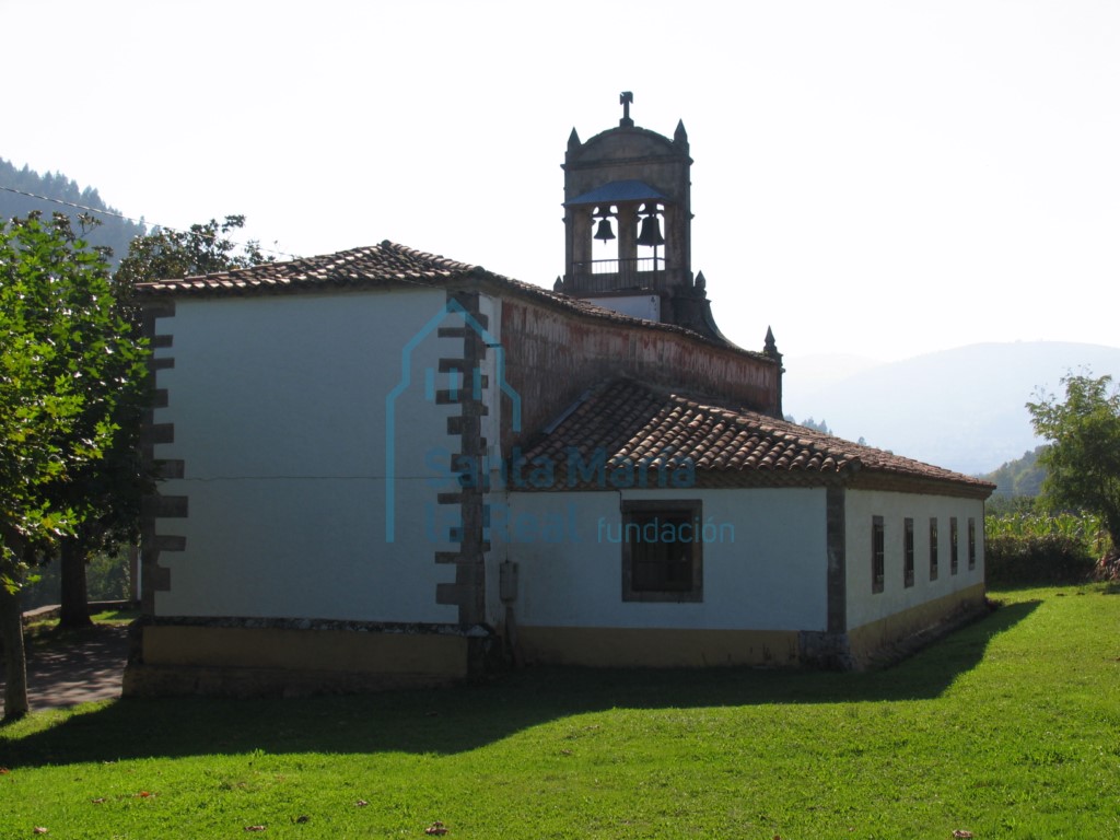 Vista exterior desde el este