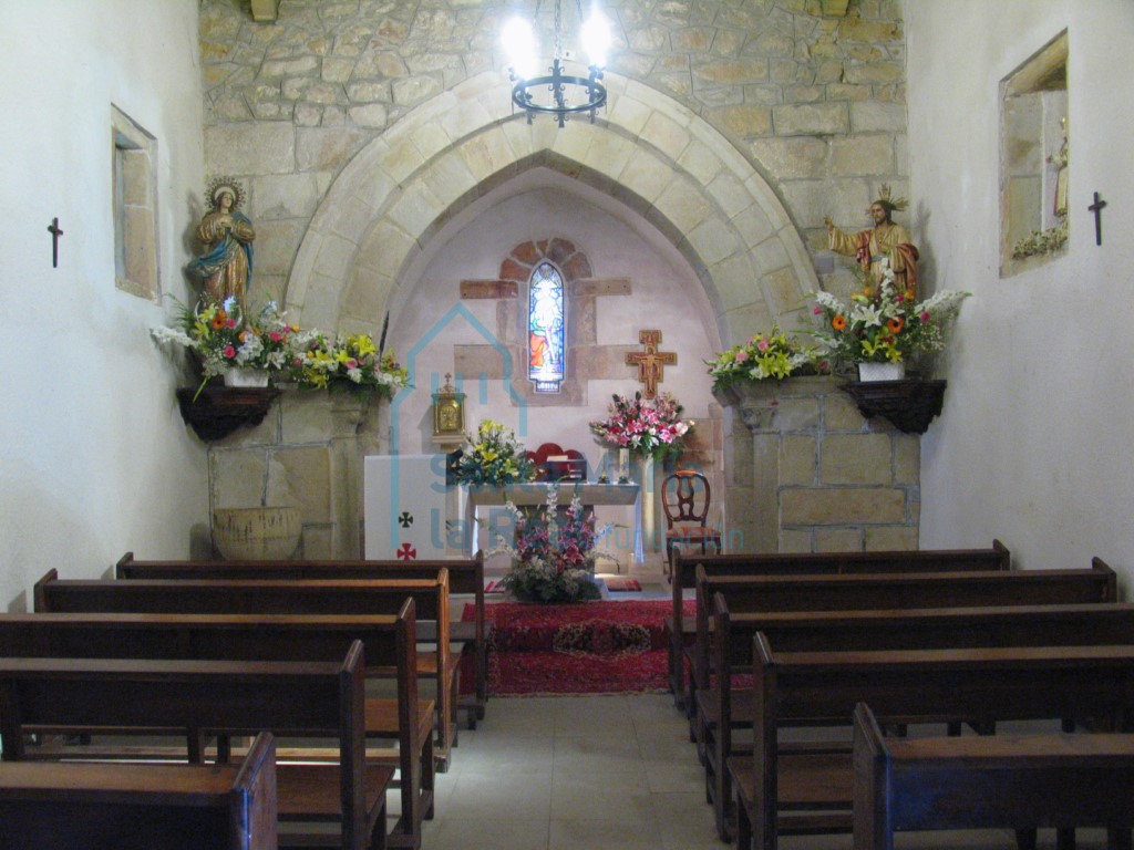 Interior desde los pies