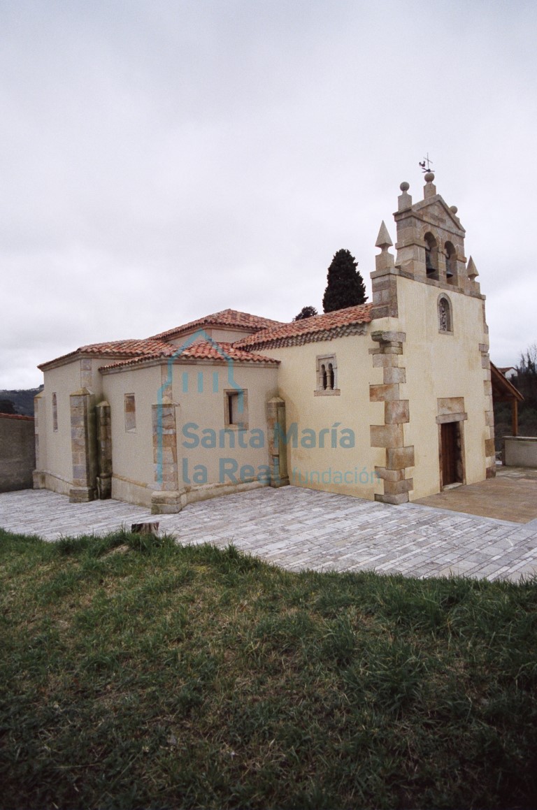 Vista general exterior desde el noroeste
