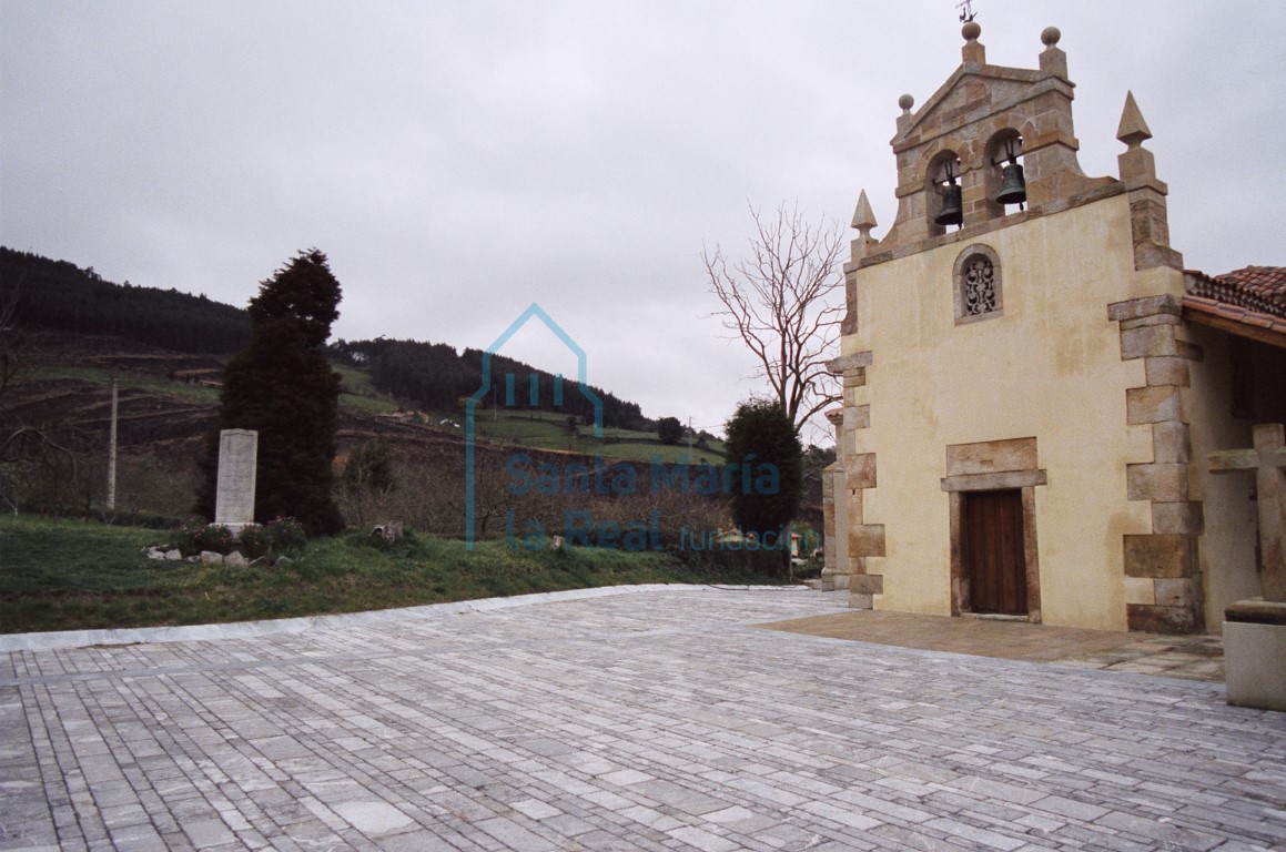 Exterior desde el oeste