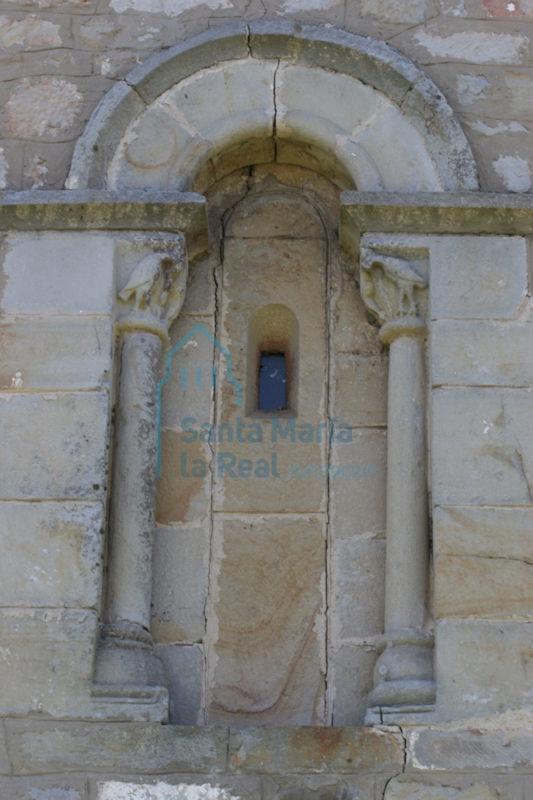 Ventana del ábside