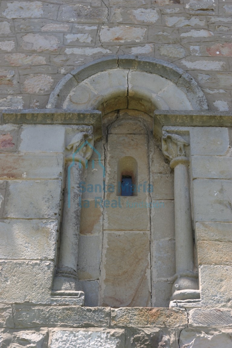 Ventana del ábside