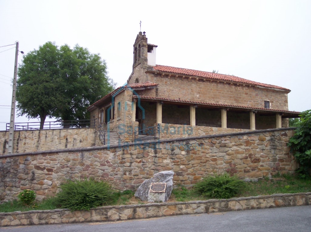 Exterior de la fachada sur