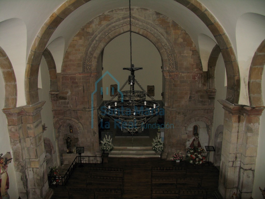 Interior de la nave