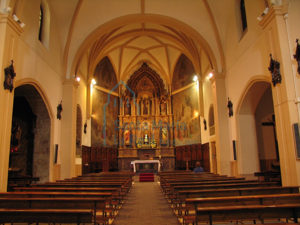 Interior desde los pies