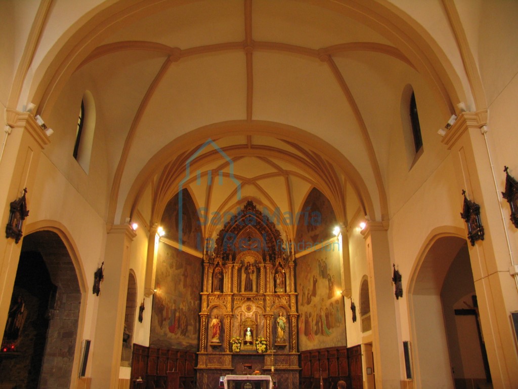 Detalle de la cabedera desde el interior