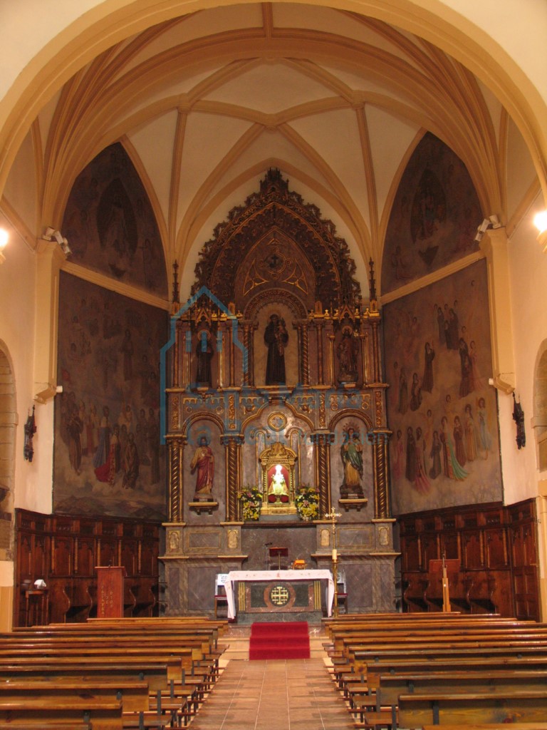 Detalle interior del ábside