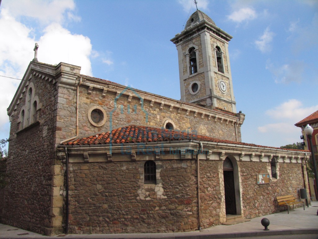Exterior de la fachada norte