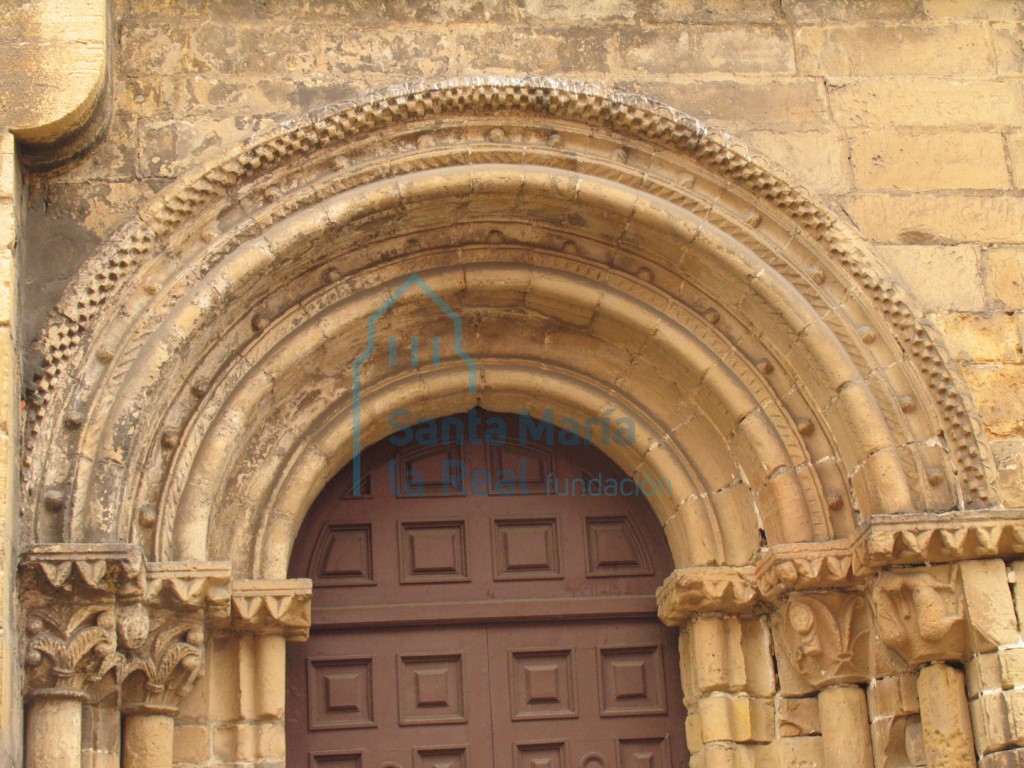 Arco de la portada sur