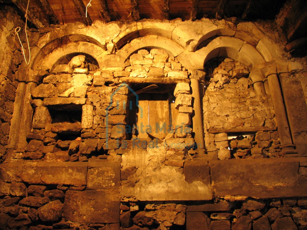 Arquería de la sala capitular Arquería de la sala capitular