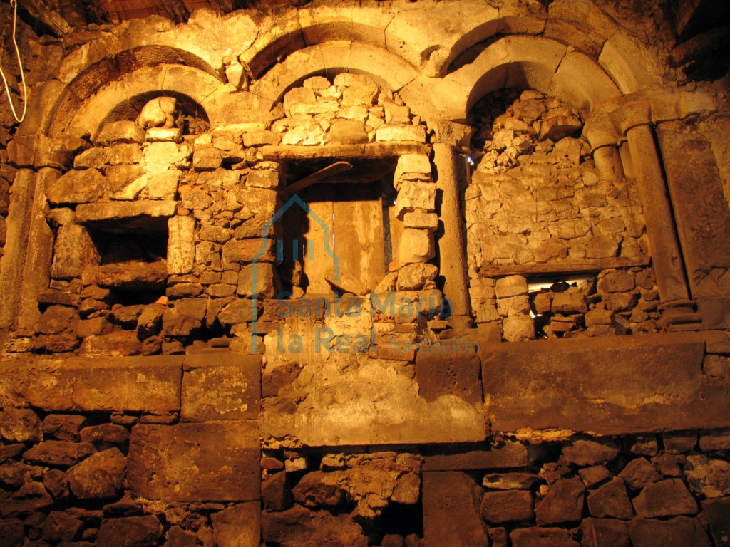 Arquería de la sala capitular