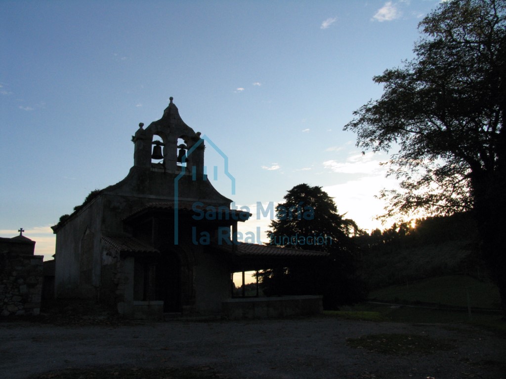 Vista al atardecer