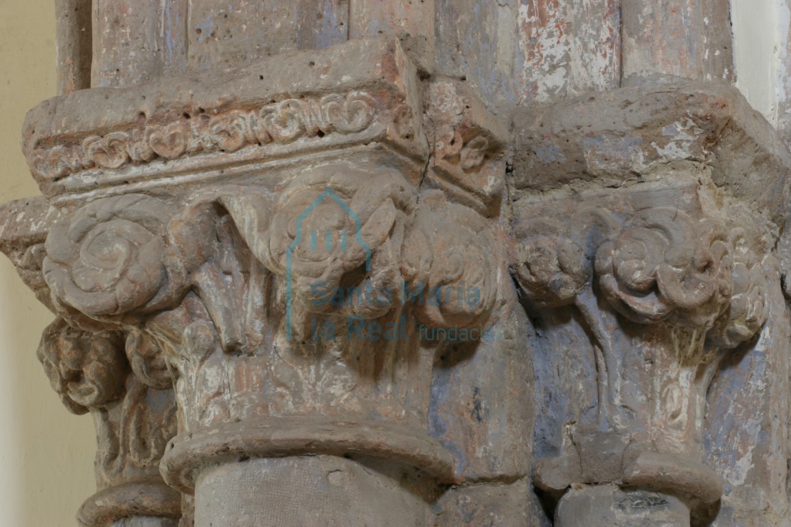 Capiteles del arco triunfal