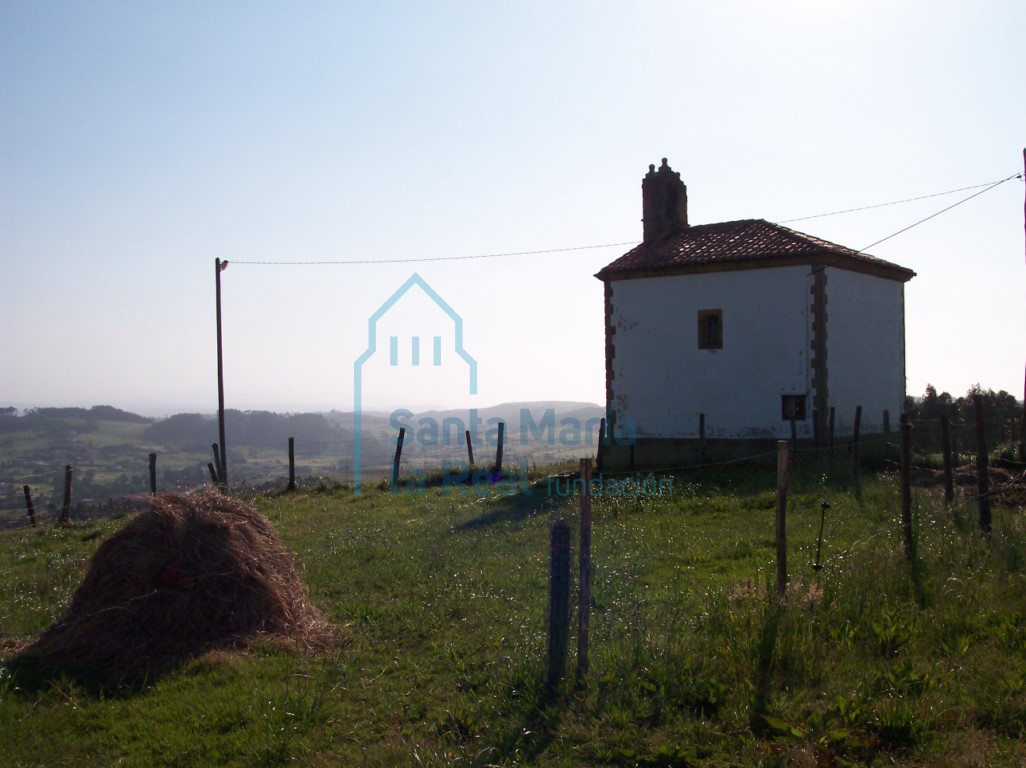 Vista del exterior de la capilla