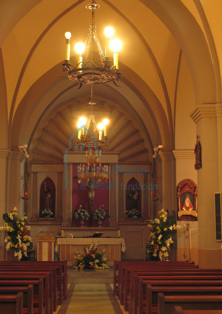 Interior de la nave