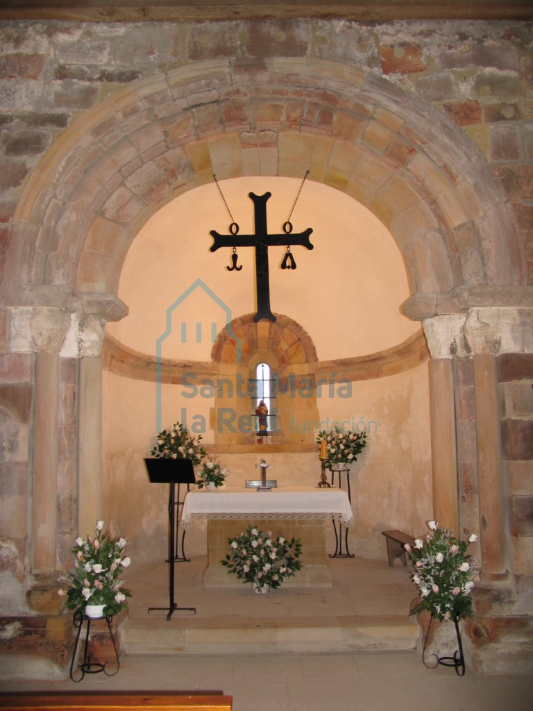 Interior del ábside