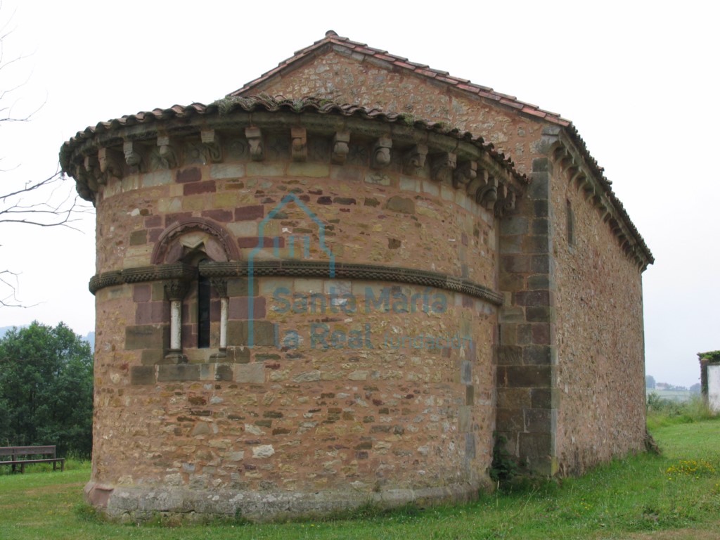 Vista del ábside
