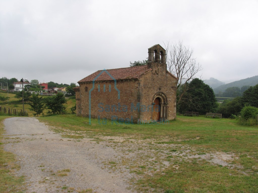 Vista desde el lado noroeste
