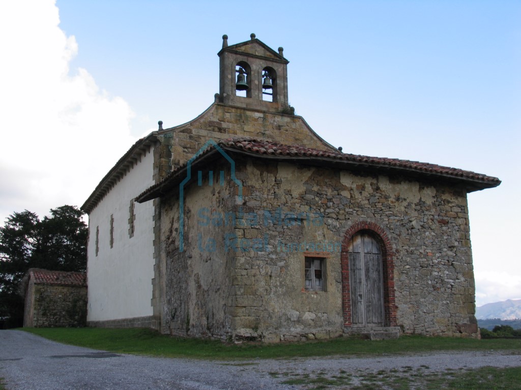 Vista exterior desde el oeste