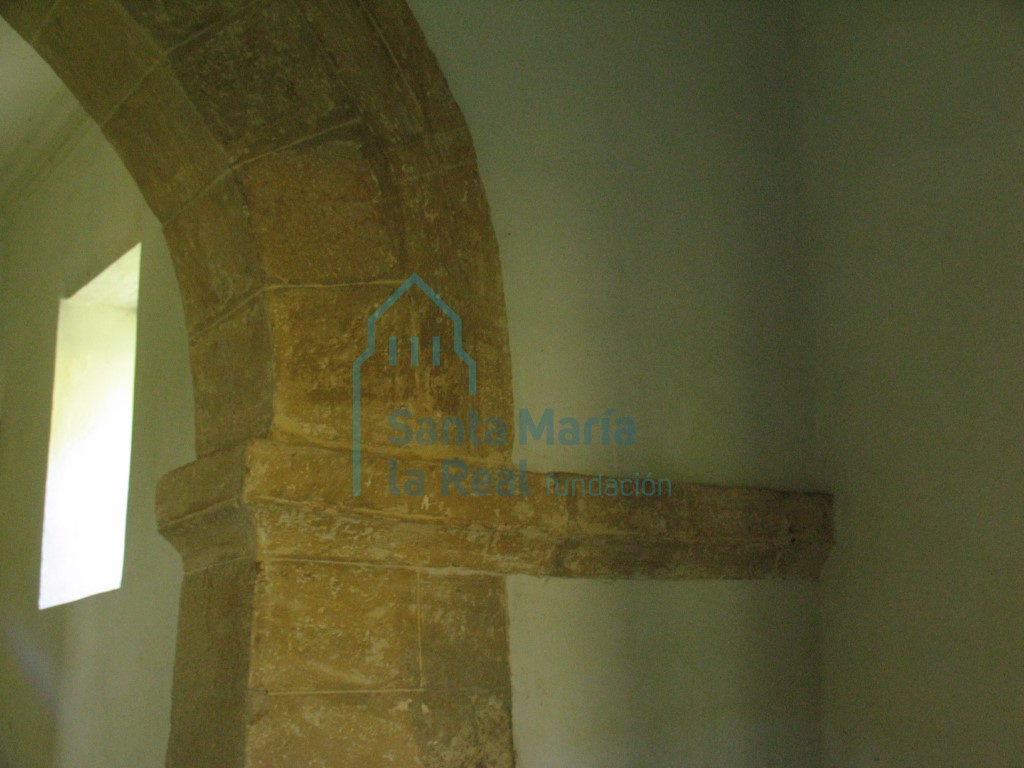 Detalle del arco triunfal