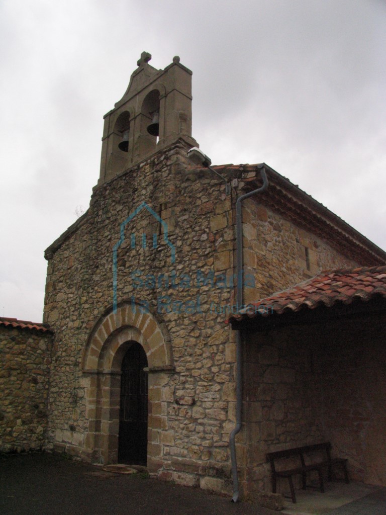 Vista exterior del lado occidental