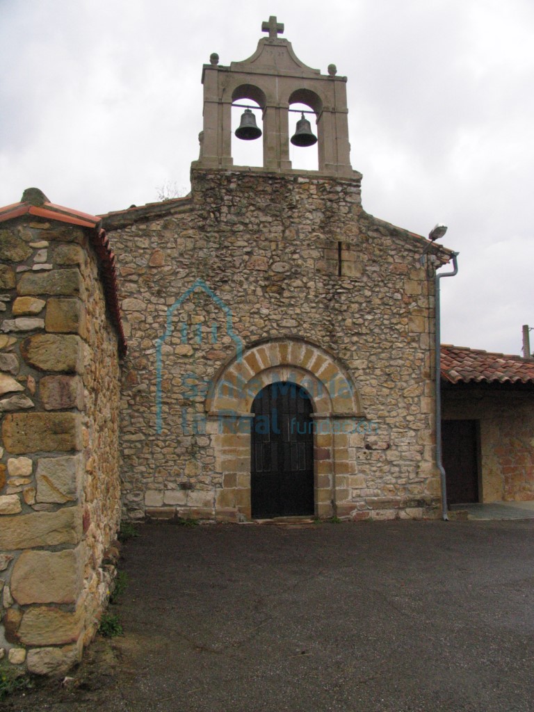 Vista exterior del lado occidental