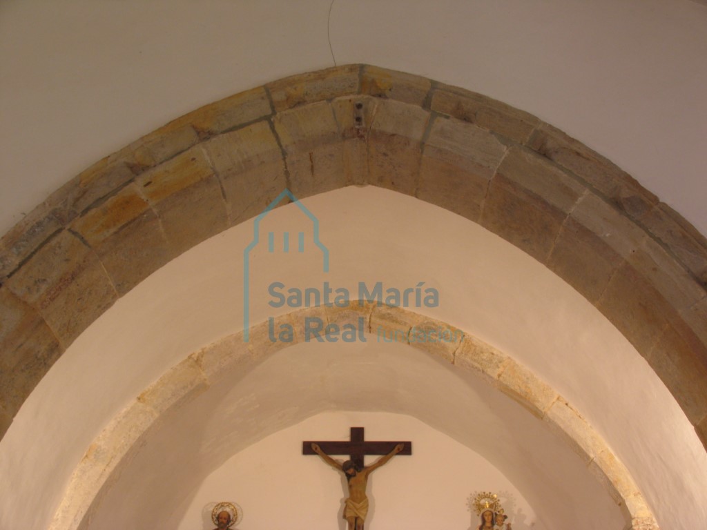 Detalle del arco triunfal