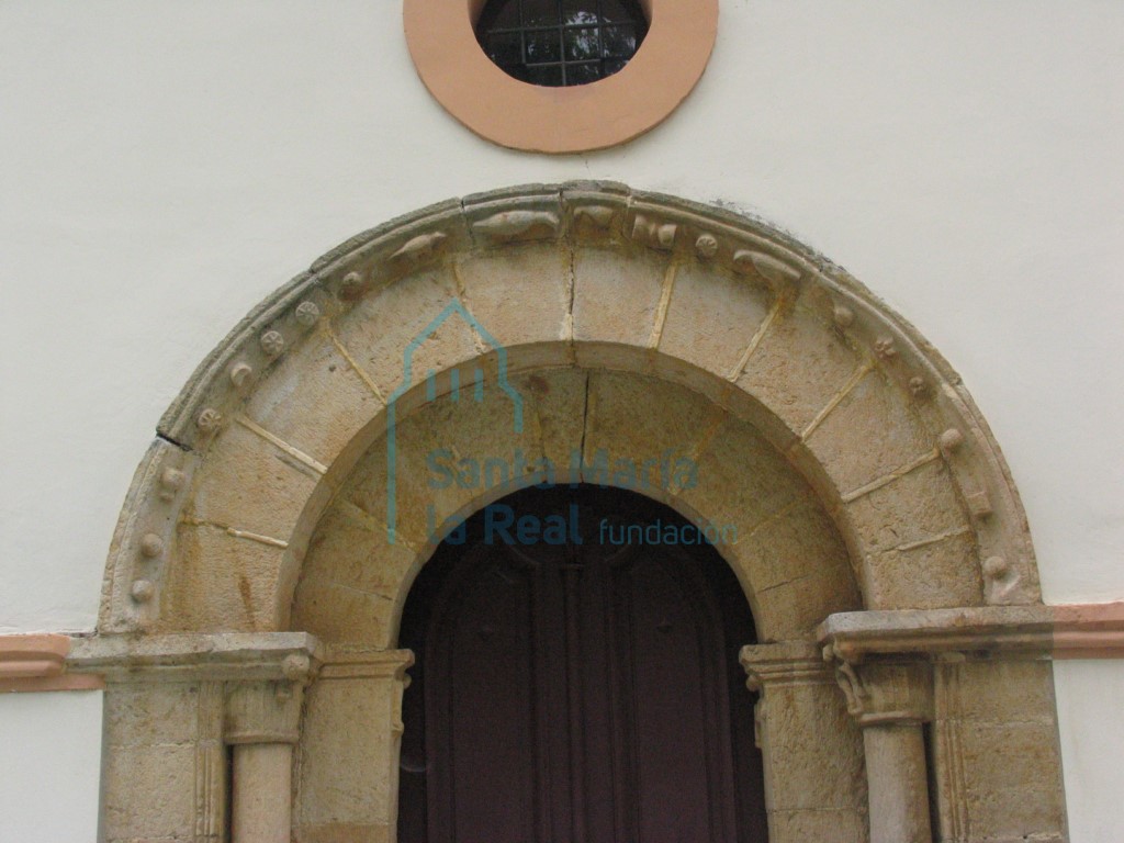 Rosca de la portada meridional