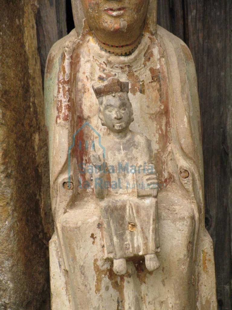 Virgen. Detalle del niño Virgen. Detalle del niño