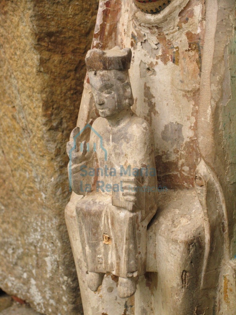 Virgen. Detalle del niño