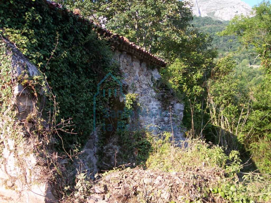 Exterior del muro sur Exterior del muro sur