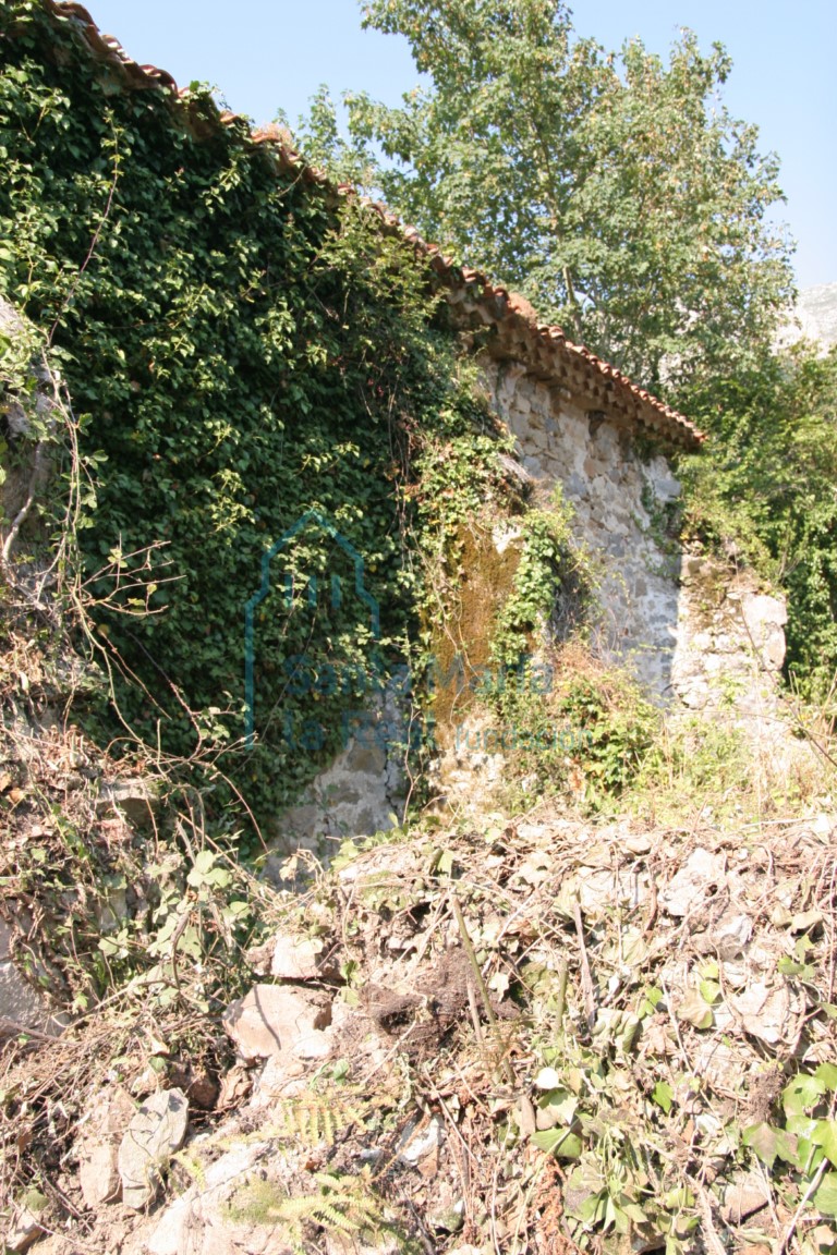 Exterior del muro sur