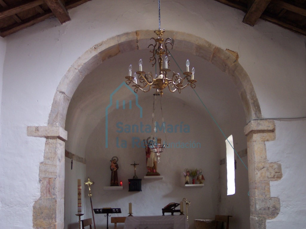 Vista general del arco triunfal