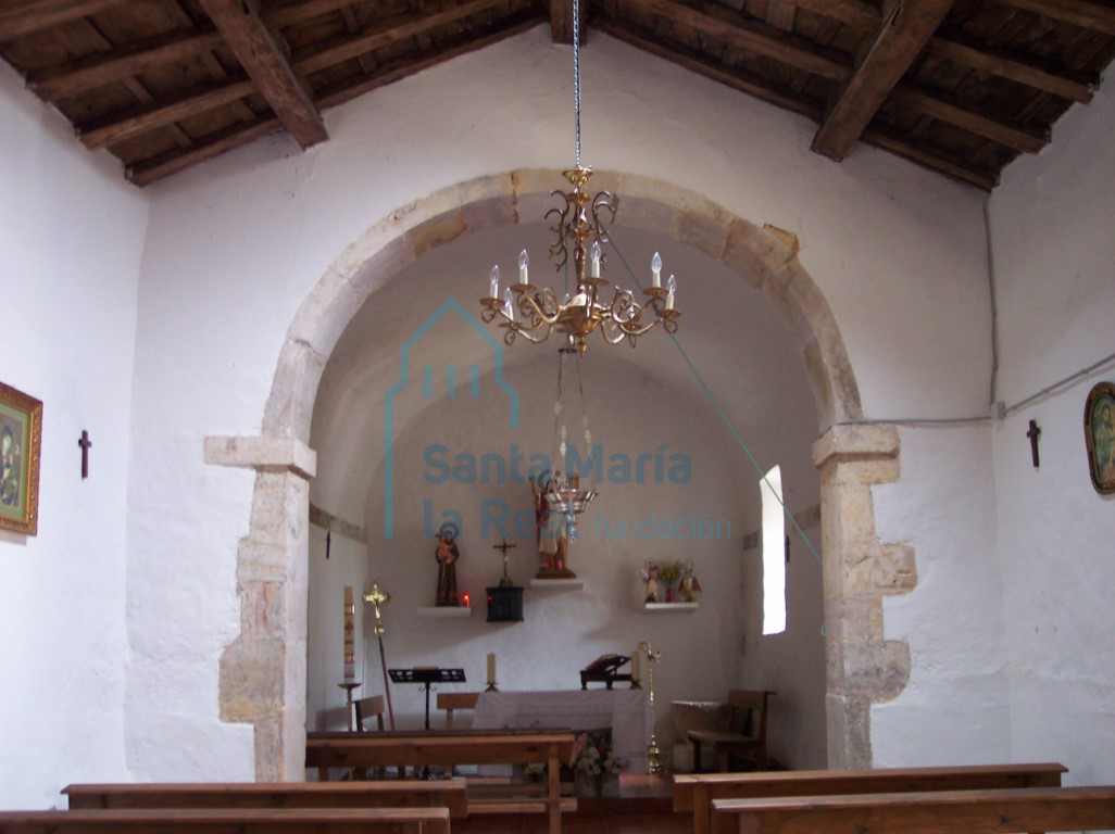 Vista general del arco triunfal