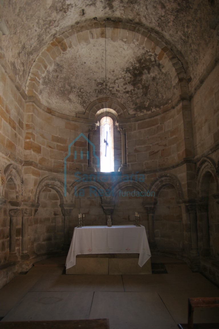 Interior del ábside Interior del ábside