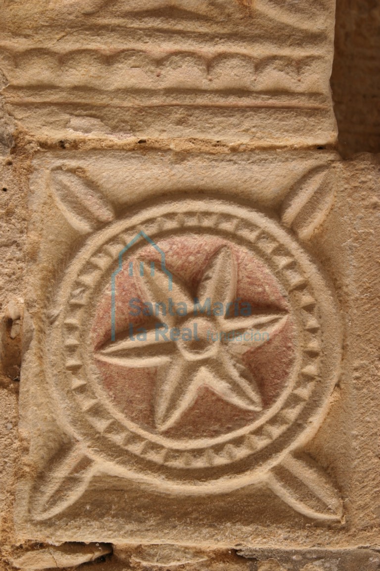 Detalle del arcosolio de la derecha
