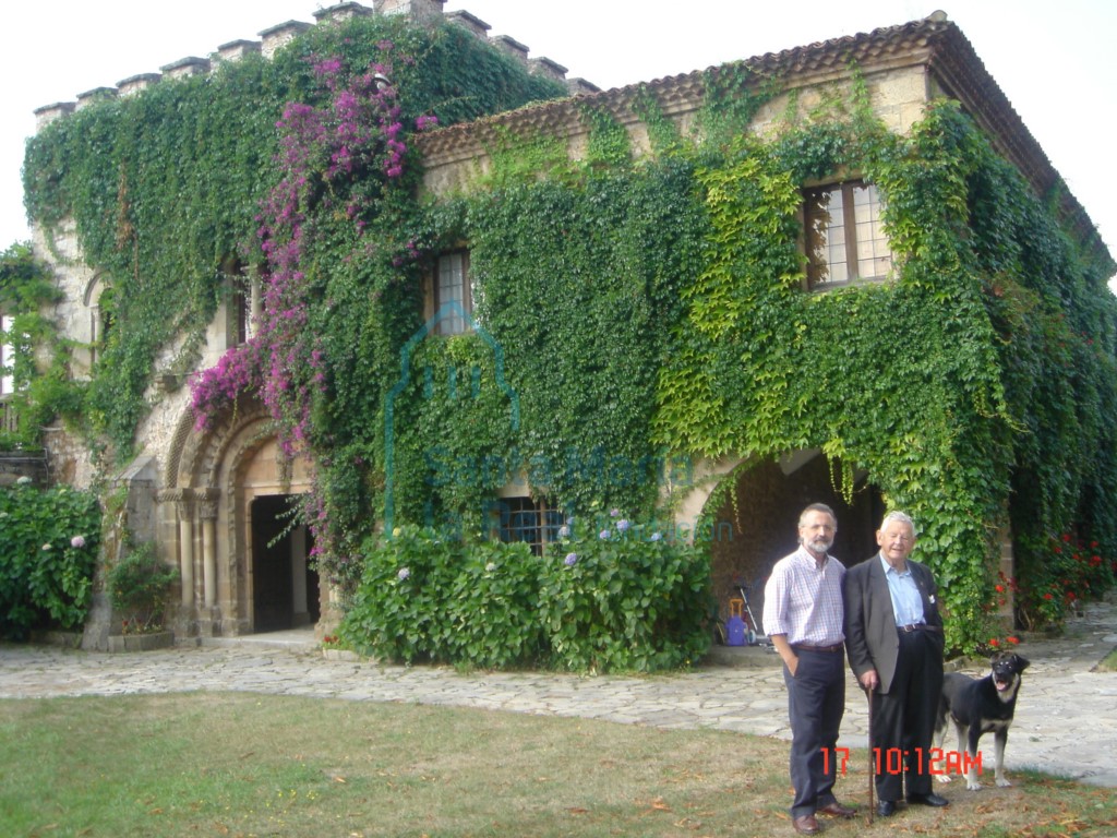 Portada de la iglesia de San Juan de Mieres en el Palacio Rodríguez San Pedro. La Pedrera