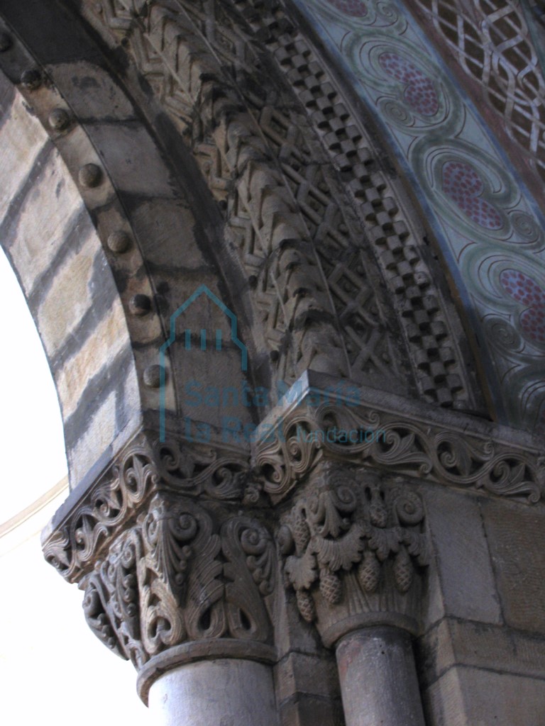 Detalle del arco triunfal