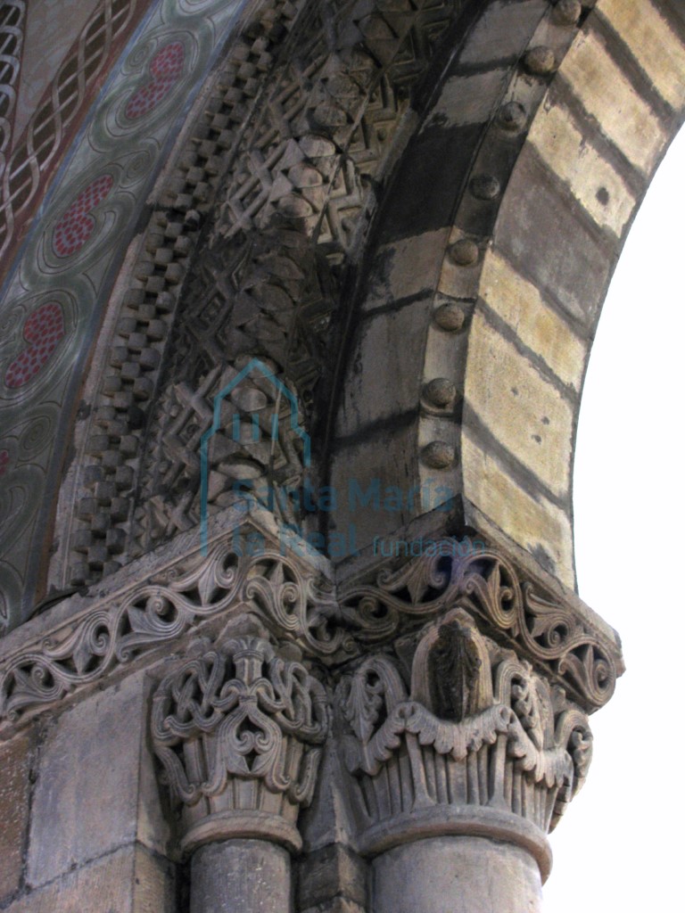 Detalle del arco triunfal