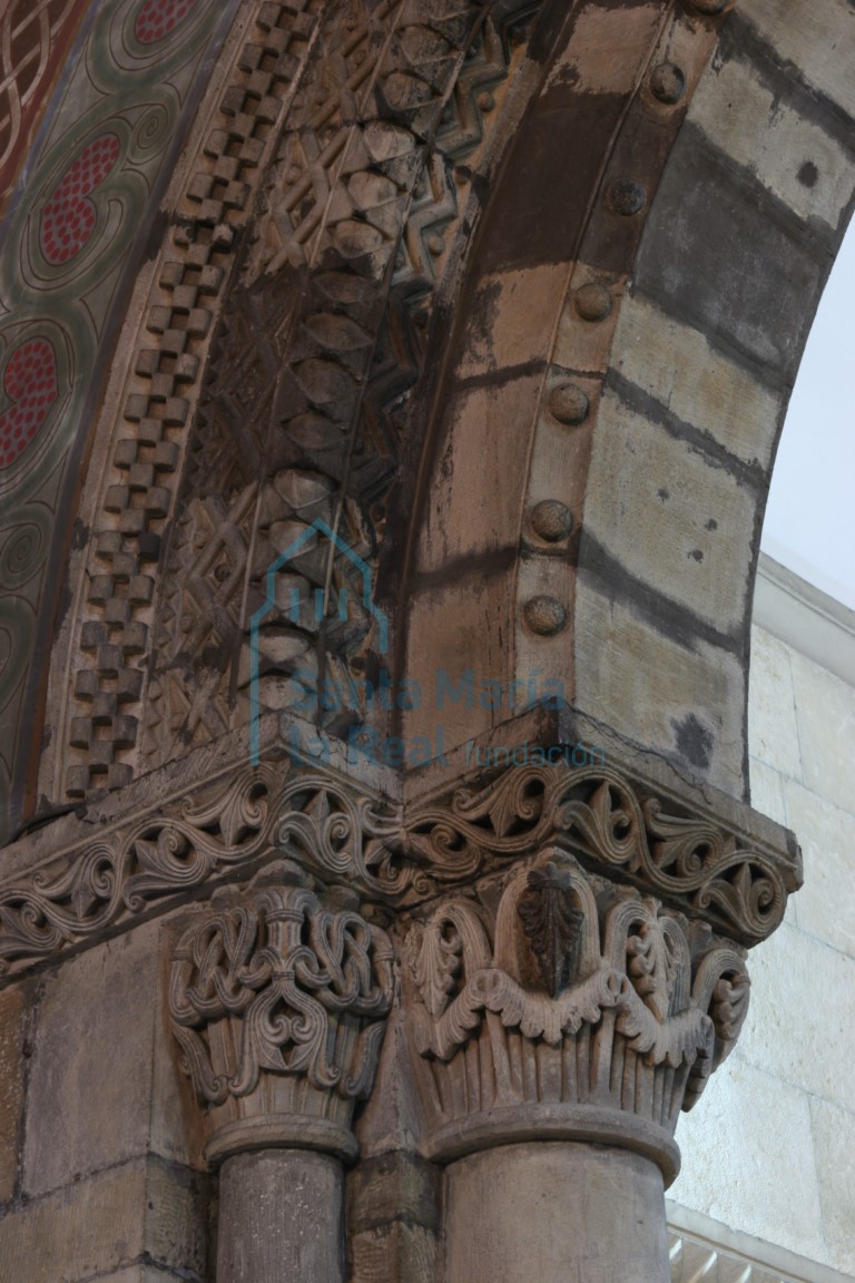 Detalle del arco triunfal