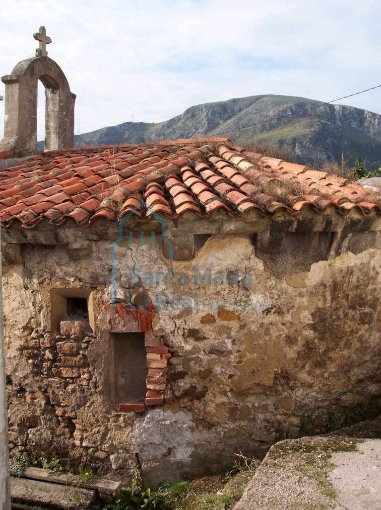 Vista exterior del ábside