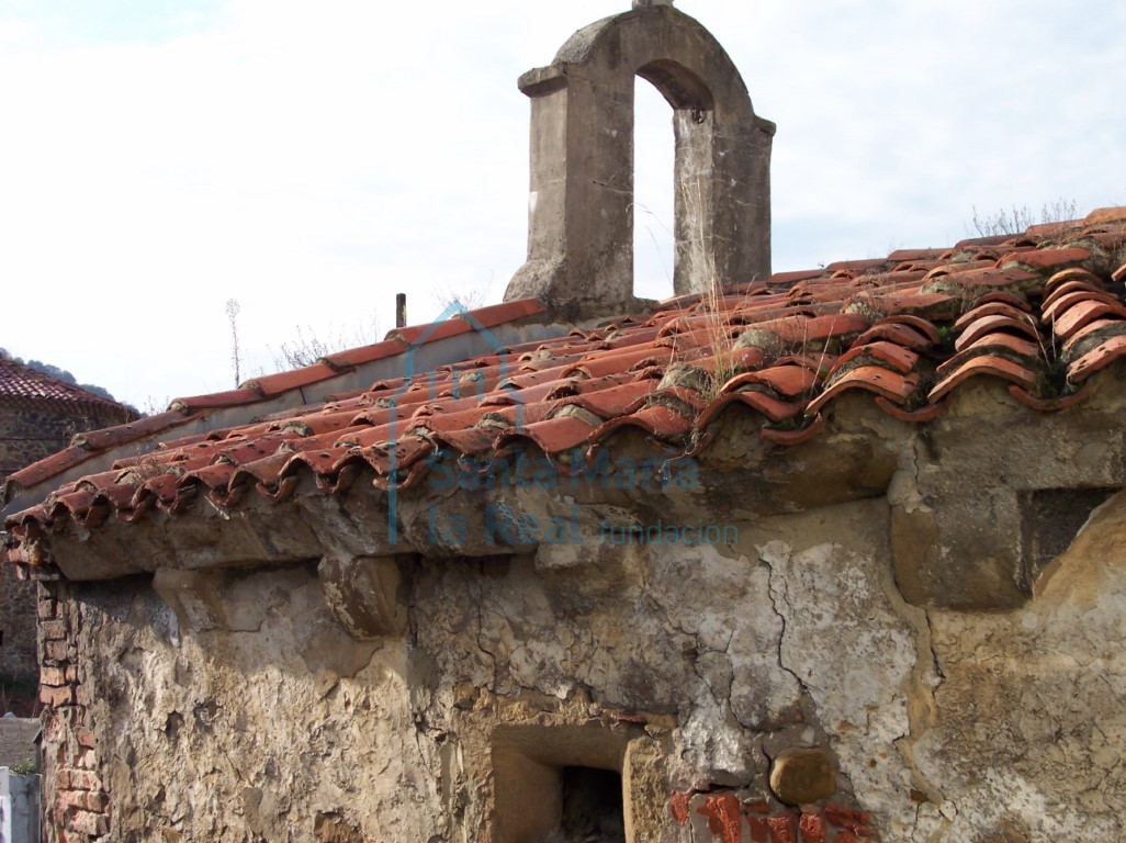 Detalle del exterior del ábside