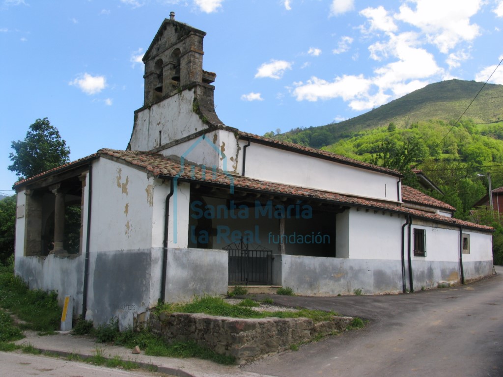 Exterior de la iglesia