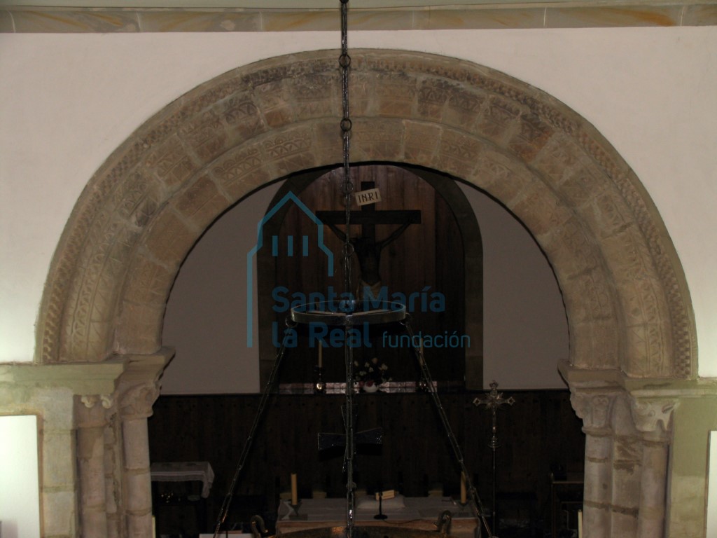 Detalle del arco triunfal
