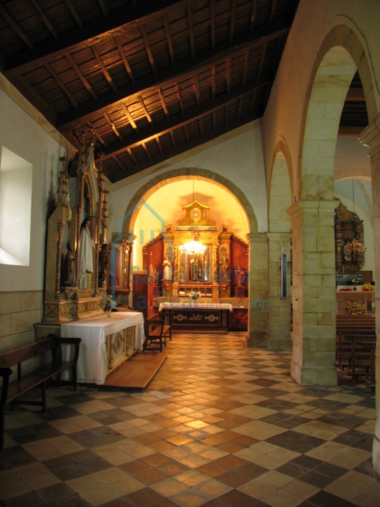 Vista de la nave lateral norte