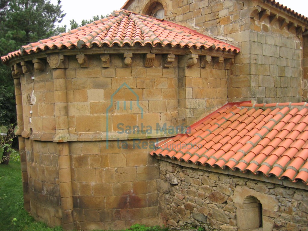 Detalle del ábside