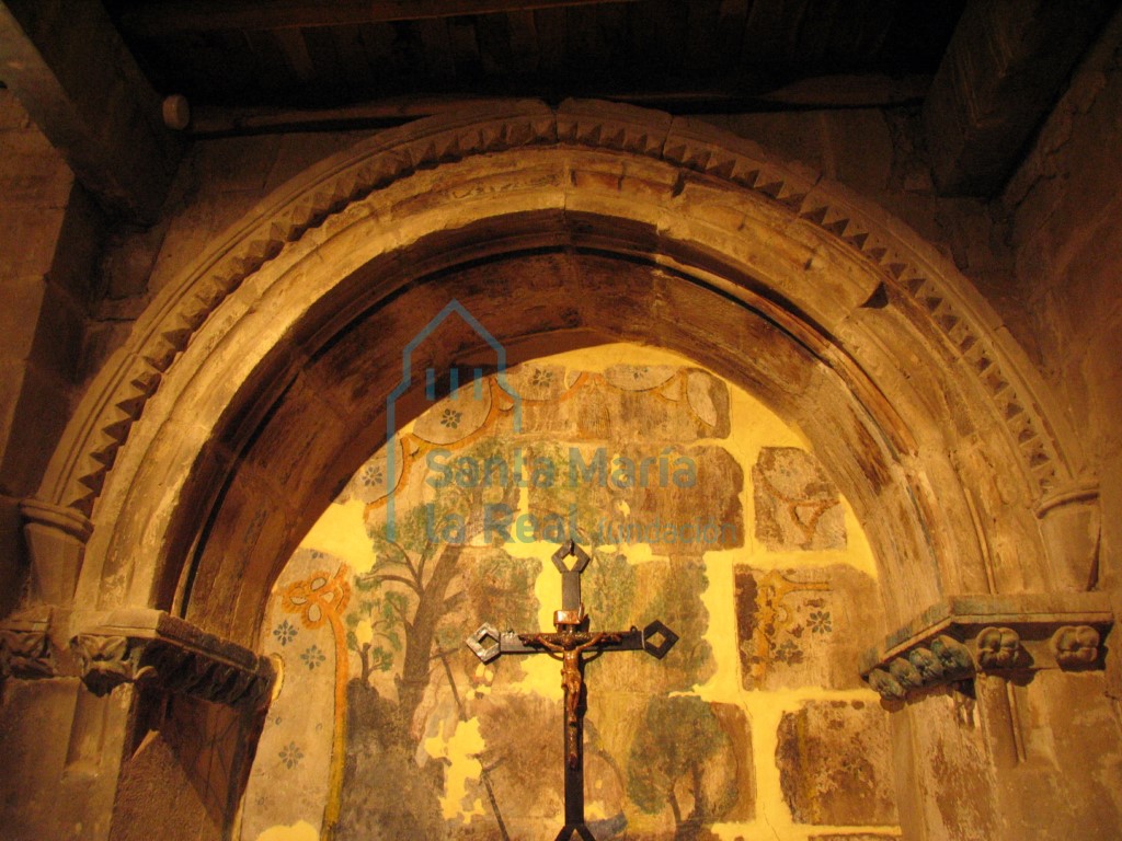 Muro del lado sur y arcosorios abiertos en él hacia el siglo XIV Muro del lado sur y arcosorios abiertos en él hacia el siglo XIV