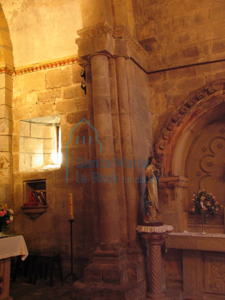 Columnas del arco triunfal