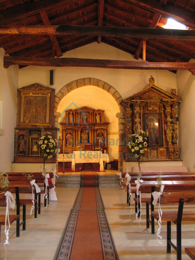 Interior desde los pies