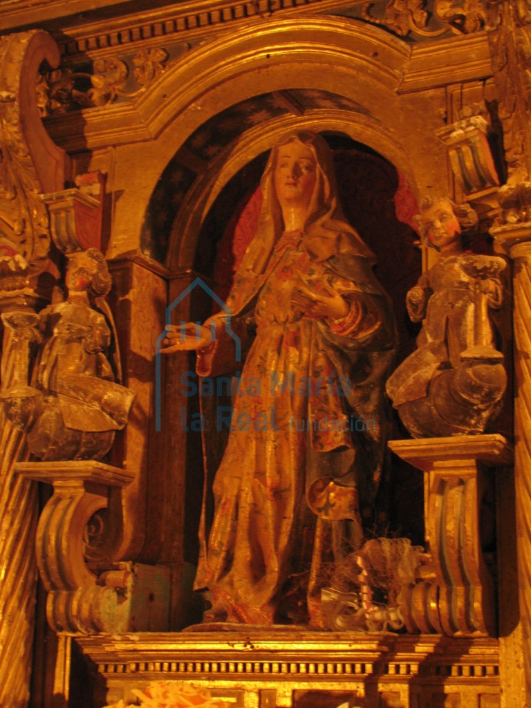 Detalle del calvario